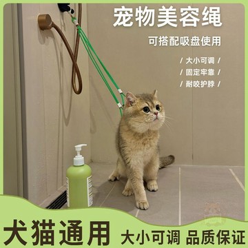✨折扣盛宴✨栓狗固定器狗狗洗澡固定神器室內外牽引繩大型犬防掙脫壁掛樁吸盤