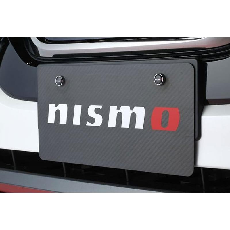 日産　ニスモ　NISMO ナンバーフレーム　ナンバー枠