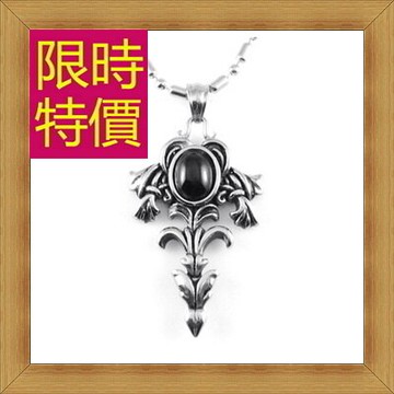 現貨+預購 鈦鋼項鍊+吊墜-帥氣生日情人節禮物男飾品55b34【獨家進口】【米蘭精品】