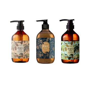 【台酒旗艦店】VINATA啤酒花洗髮沐浴任選3入組