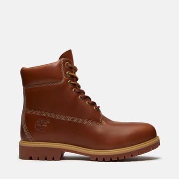 Timberland 男款棕色特別款休閒6吋靴｜A2MWXAMX