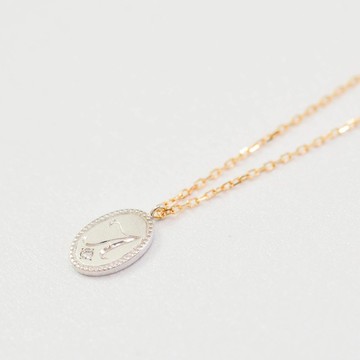 Pt950 × 鍊身 K18YG × 鑽石 0.007ct Me