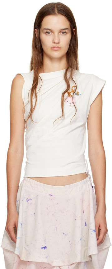 Vivienne Westwood 白色 Bear Hebo T 恤