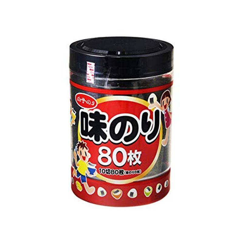 白子のり 卓上味のり 10切80枚×12個入