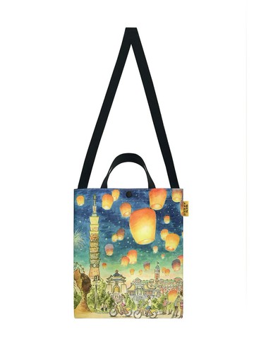 Sunny Bag - 火車頭顏坊-學院風文青包-台北印象