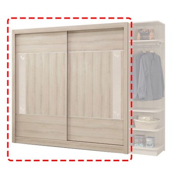 維娜7尺推門衣櫃