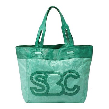 SBC See by Chloe 質感羊皮肩背包(綠)