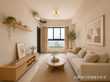 ✨獨家｜佳鋐郡｜全新未住採光兩房平車✨｜台南市北區中華北路一段