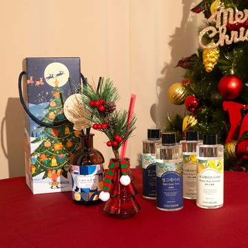 COCODOR-聖誕假期擴香禮盒(紅色/藍色)  香氛禮物