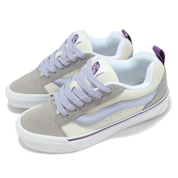 Vans 休閒鞋 Knu Skool 男鞋 女鞋 灰 淡紫 百搭 麂皮 厚鞋舌 VN000CS0PRP