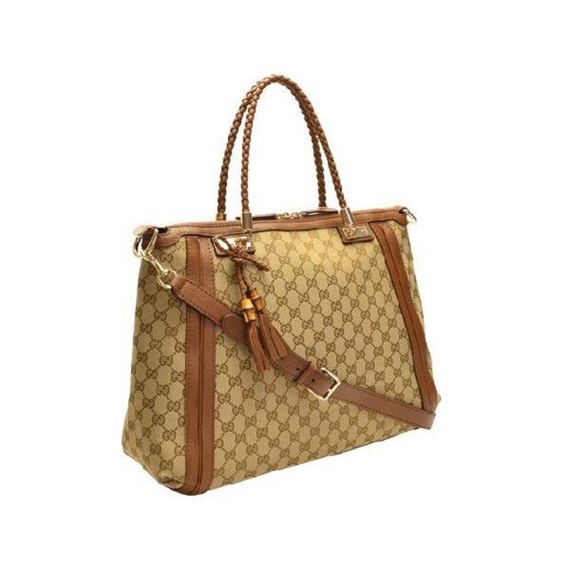 グッチ バッグ GUCCI ショルダーバッグ バンブー 2way 斜めがけ トート 269946 アウトレット レディース | LINEブランドカタログ