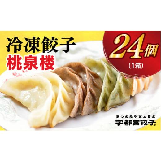 ふるさと納税 栃木県 宇都宮市 ＜桃泉楼＞　餃子24個入り