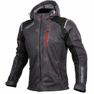 コミネ(Komine) JK-135 P FULL M-PARKA BLK S