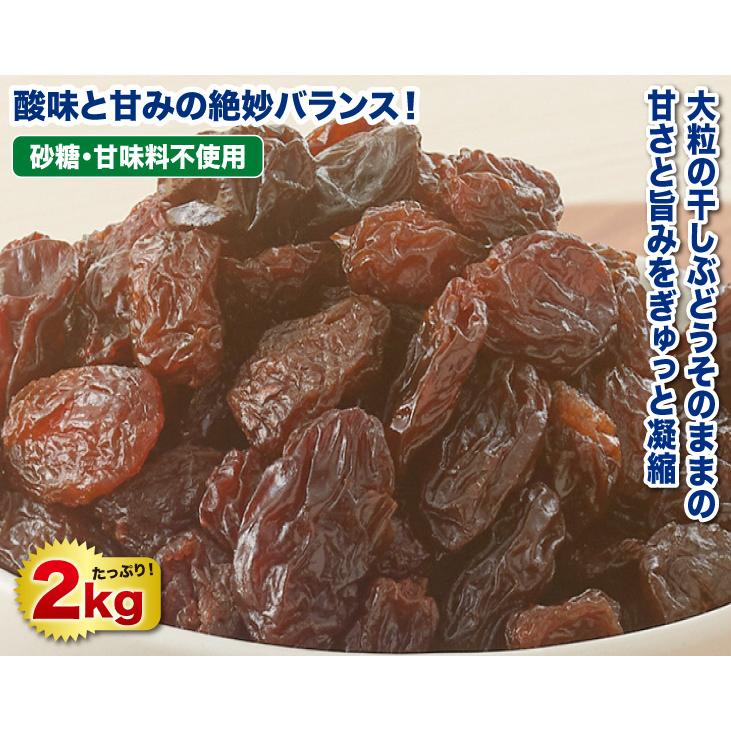 干し葡萄 大粒レーズン2kg