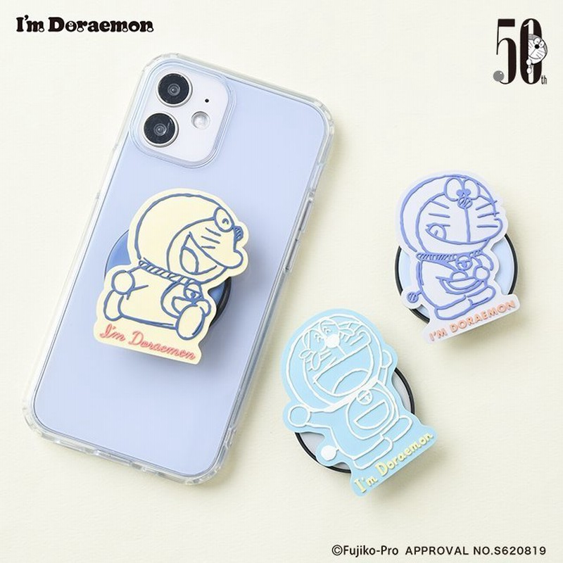 フラワーリング I M Doraemon スマホグリップ ドラえもん グッズ プレゼント スマホグリップ キャラクター スマホ 落下防止 通販 Lineポイント最大0 5 Get Lineショッピング