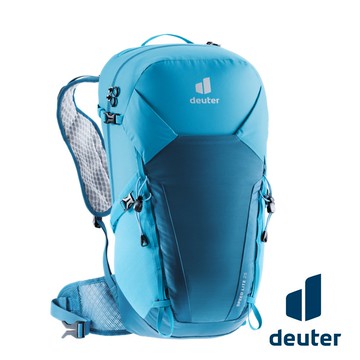 【德國 deuter】SPEED LITE超輕量旅遊背包 25L『蔚藍』3410422 登山.露營.休閒.旅遊.戶外.後背包.手提包.雙肩背包.旅遊