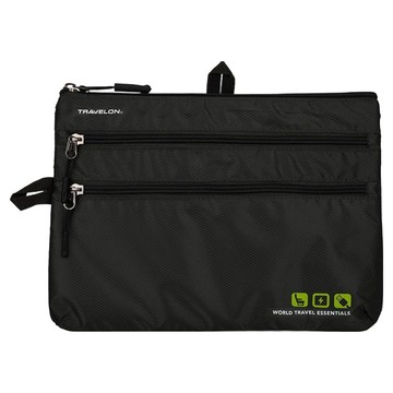 TRAVELON 平板觸控收納袋 10吋  1個  黑色  28 x 1 x 21cm