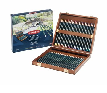 【DERWENT 德爾文】 DW0700643 油性色鉛48色 - 木盒裝【APP滿額下單10%點數(單一帳號最高5000點)】1/31止