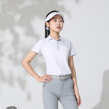 新品eg兒童高爾夫服裝夏季女童短袖t恤青少年衣服 吸汗速干POLO衫