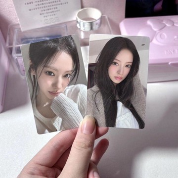 ⭐韓國代購正版⭐保真meovv喵anna田中杏奈meovv2026檯曆小卡白衣奈託臉奈熱門首發