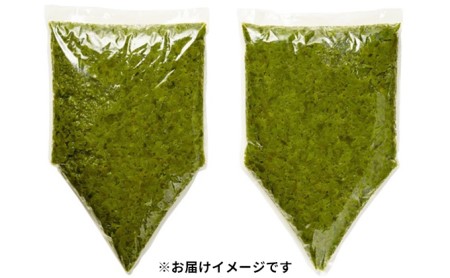 宮城県産めかぶ1kg×2個（冷凍）