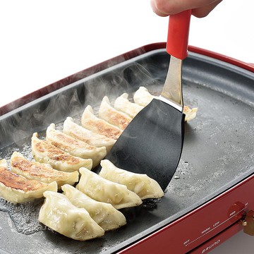 【日本下村工業Shimomura】日本製耐熱軟質煎餃鏟YP-213