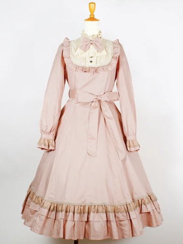 【台灣公司 可開發票】Victorian maiden日常lolita原創娃娃裙大碼長袖lo裙洛麗塔現貨