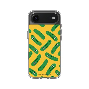 iPhone Air Clear Case（相機按鈕） 透明 - 瑞克和莫蒂 Rick and Morty - 泡菜芥末