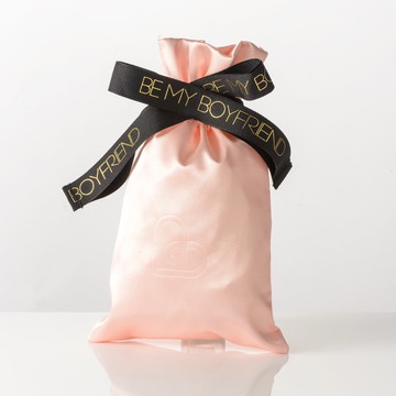 Be My Boyfriend 粉色束口袋 王盈喬老師推薦 [交換禮物.$199免運]