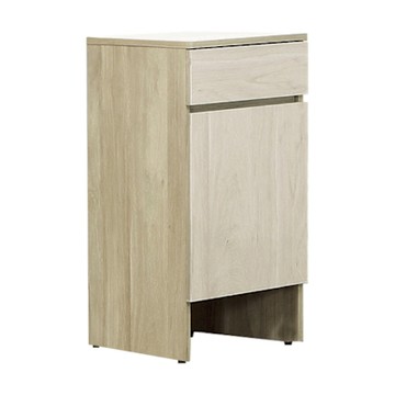 文創集 瑞歐雙色1.3尺二抽收納櫃-40x40x80cm免組