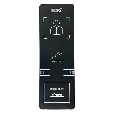 TROPS 特波士 加厚仰卧捲腹墊 (10mm) 附專用背袋 4710C
