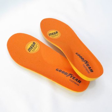 GOODYEAR 固特異 緩震鞋墊 重磅減壓 穩定 支撐 抗菌 GACI43016 橙黃