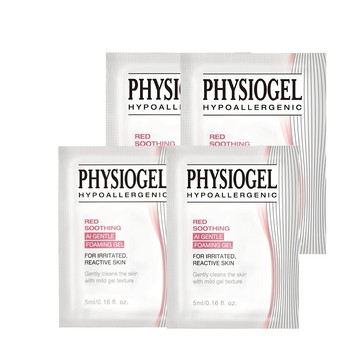【下單贈】PHYSIOGEL 潔美淨安撫修護AI泡泡潔膚露 5mlX4
