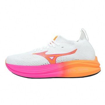 Mizuno 慢跑鞋 Neo ZEN 男鞋 橘 粉紅 花火系列 緩衝 路跑 運動鞋 美津濃 J1GC2582-57