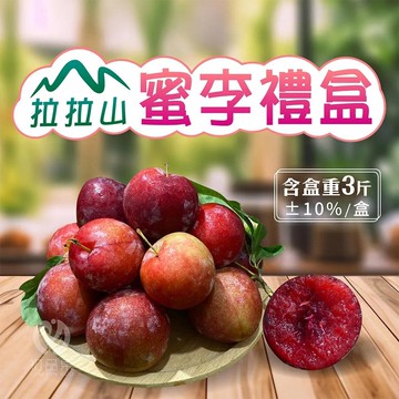 【初品果】☆產地直送拉拉山蜜李禮盒3斤 1盒/2盒_冷藏配送-廠商直送