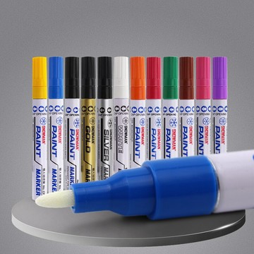 日本 雪人 SNOWMAN 粗蕊油漆筆 1.5mm-3.0mm【APP滿額下單4%點數(單一帳號最高1000點)】7/31止