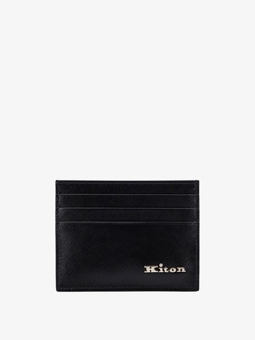 Leather card holder - KITON CIRO PAONE - gender_Man