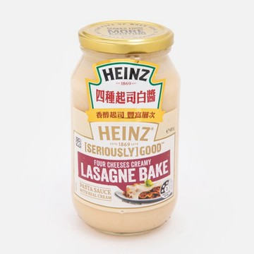Heinz亨氏四種起司白醬義大利麵醬485G