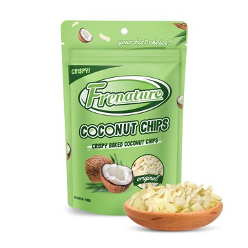 Frenature 富紐翠 泰國椰子脆片-原味50g (椰子片,椰子乾,椰片,椰子果乾)