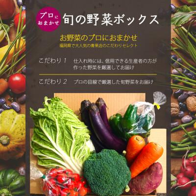 ふるさと納税 飯塚市 プロにおまかせ　筑前のお野菜ボックス6〜10種類