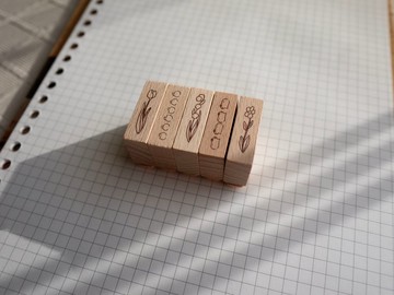 Petit World 小小的印章 山毛櫸木印章