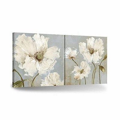 2スライス アートパネル 花のポスター ファッション 現代アートフレーム 防湿キャンバス 壁の装飾 30x30cm 2 通販 Lineポイント最大get Lineショッピング