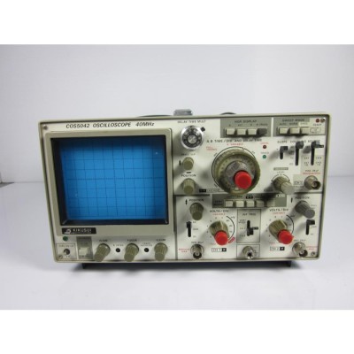 中古】オシロスコープ COS5042 菊水電子工業 KIKUSUI 3ch 40MHz 3z2067