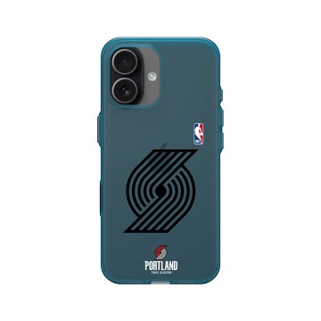 iPhone 17 Clear (相機按鈕) 夜幕藍 - NBA - B&W-波特蘭拓荒者 Portland Trail Blazers B&W - Light