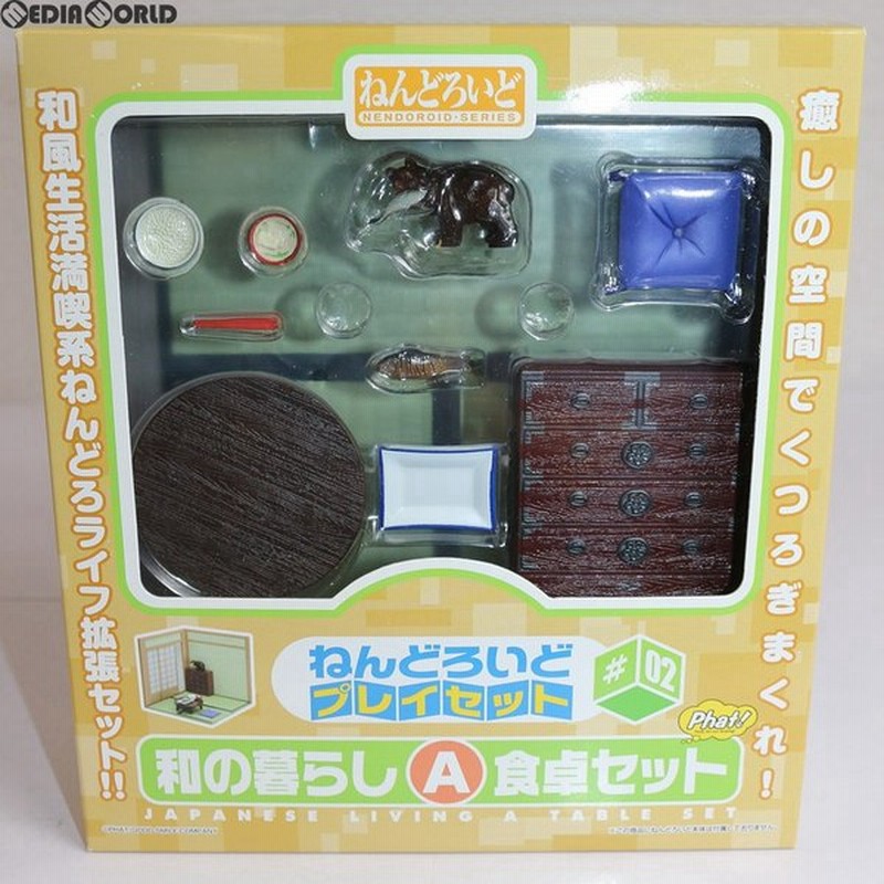 中古即納 未開封 Fig ねんどろいどプレイセット 02 和の暮らしa 食卓セット フィギュア用アクセサリ Phat ファット カンパニー 通販 Lineポイント最大0 5 Get Lineショッピング