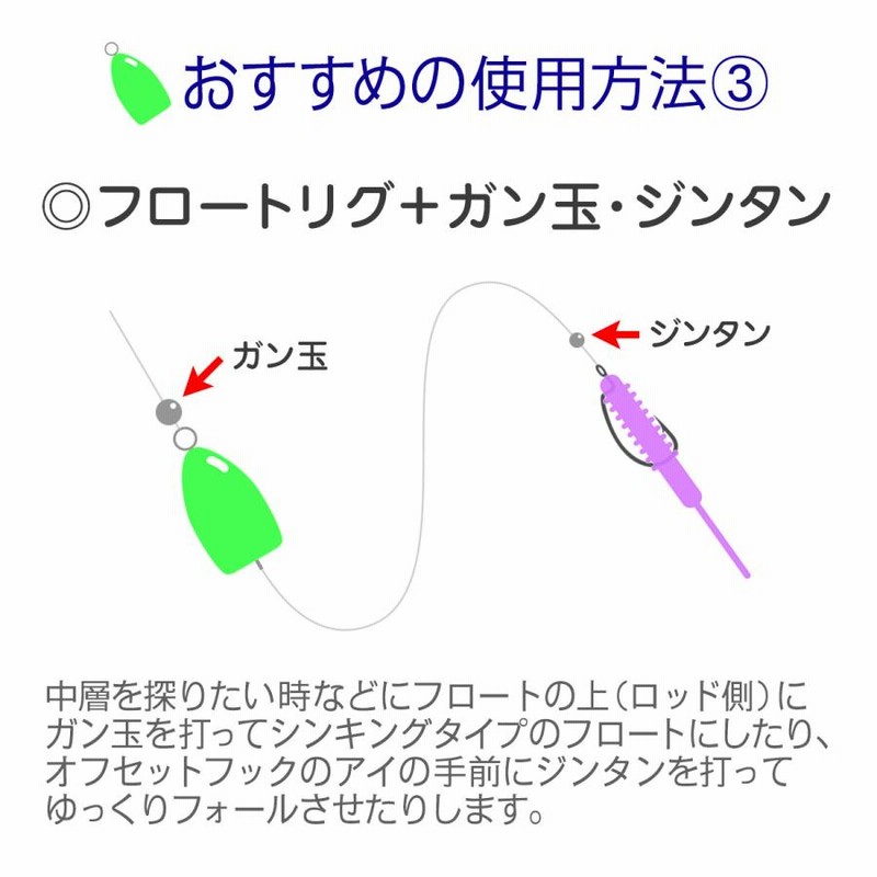 メバリング フロート 合計6個 ワンタッチ ワイヤー付 遠投 飛ばし ウキ 4g メバル アジング ロケット (1) - フィッシング