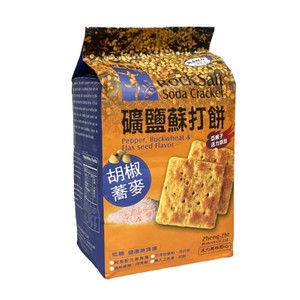正哲礦鹽蘇打胡椒蕎麥380g