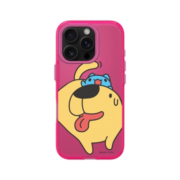iPhone 16 Pro Clear 粉漾桃 - 貓貓蟲咖波 Bugcat Capoo - 一起出來玩