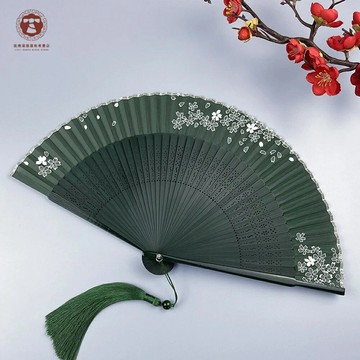?? 扇子 夏天便攜 古風折扇 隨身古典風漢服旗袍 折疊小扇子 扇子折疊 竹扇 褶扇 古風扇子 古典扇子