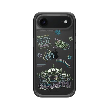 iPhone Air Mod NX -邊框背蓋組合 (相機按鈕) 黑 - 迪士尼-玩具總動員 Toy Story - Oooohhh 霓虹世界